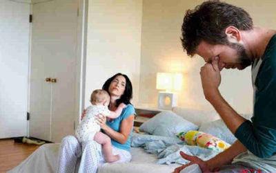 وش اسوي : اكتئاب ما بعد الولادة عند النساء والرجال